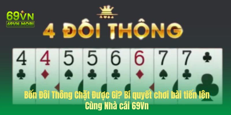 Ảnh bìa bốn đôi thông chặt được gì 69VN